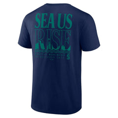 Seattle Mariners Sea Us Rise T-Shirt | MLB For sale