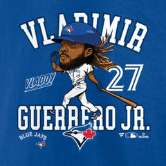 Vladimir Guerrero Jr. Toronto Blue Jays Caricature T-Shirt | MLB Discount