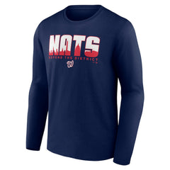 Washington Nationals Defend the District Long Sleeve T-Shirt | MLB Sale