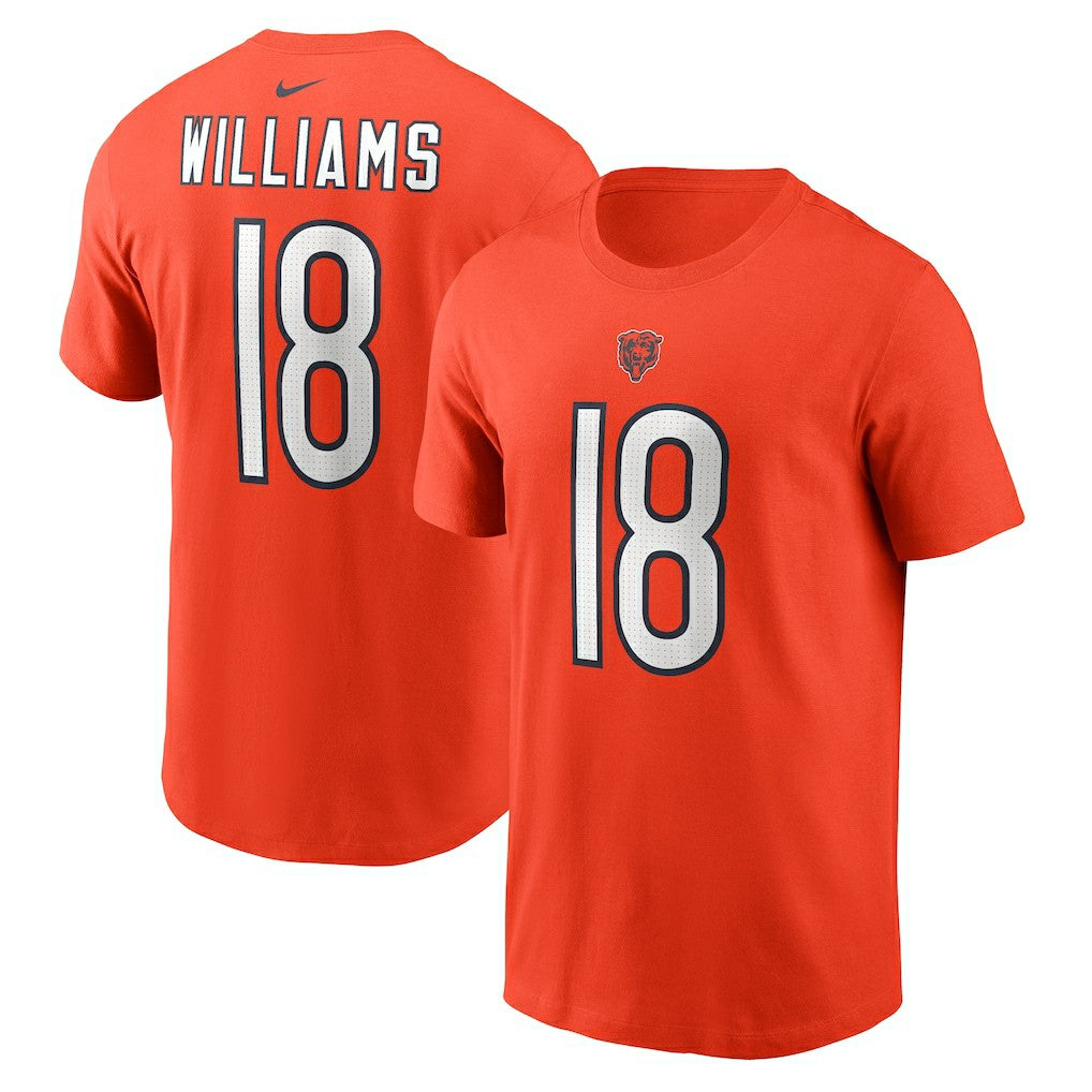 Chicago Bears Nike Caleb Williams  Name & Number T-Shirt