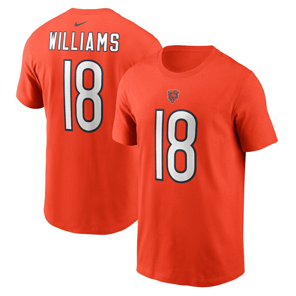 Chicago Bears Nike Caleb Williams  Name & Number T-Shirt