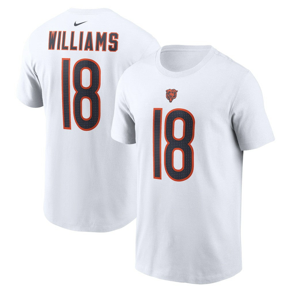 Chicago Bears Nike Caleb Williams  Name & Number T-Shirt