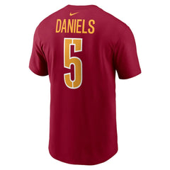 Washington Commanders Nike Jayden Daniels  Youth Fuse Name & Number T-Shirt