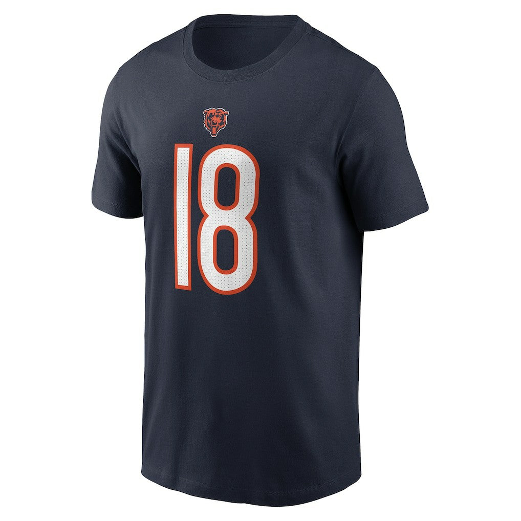 Chicago Bears Nike Caleb Williams  Youth Fuse Name & Number T-Shirt