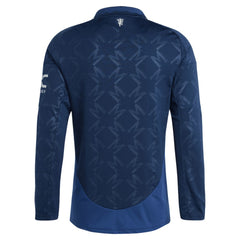 Manchester United 2024/25 Away Replica Long Sleeve Jersey Navy - Adidas
