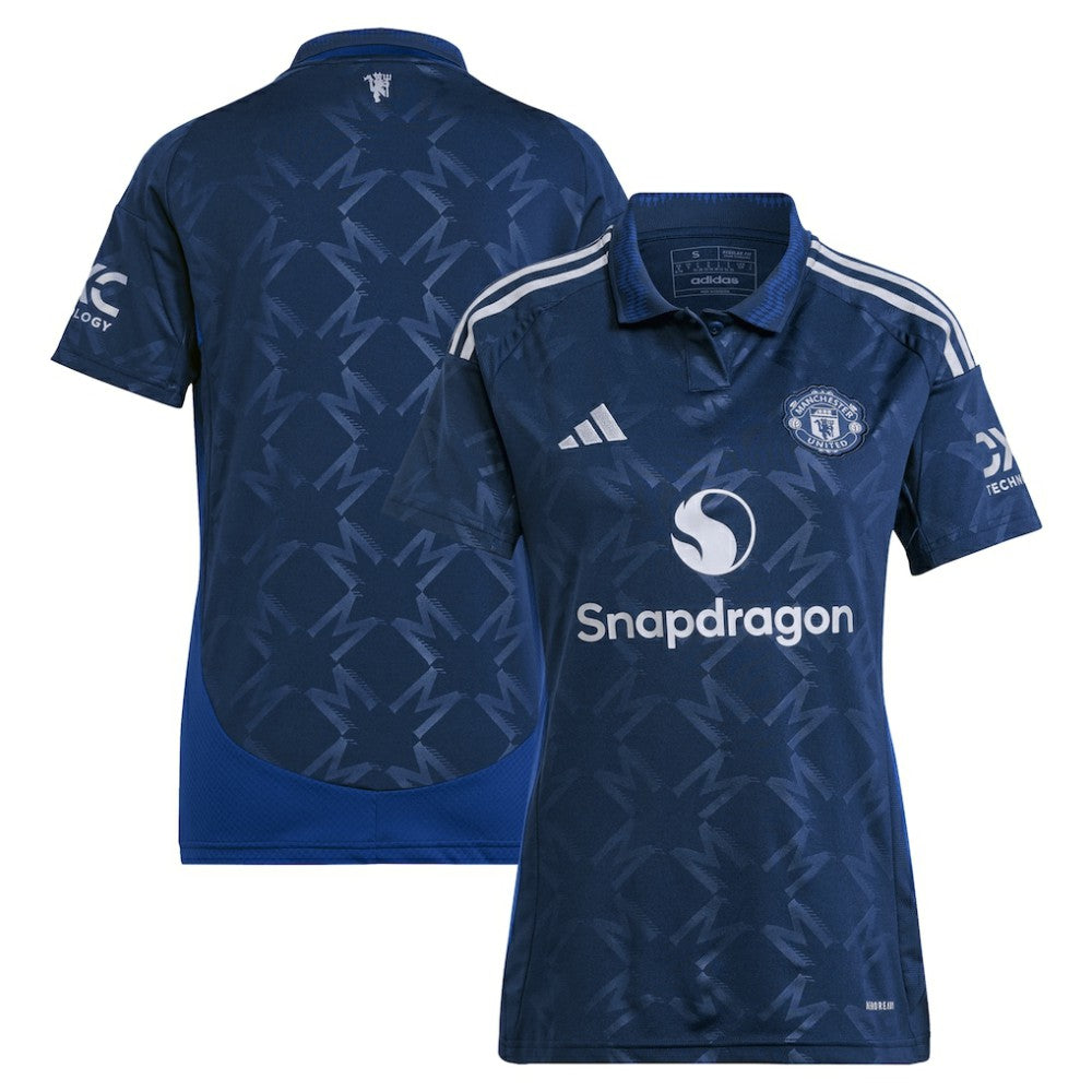 Manchester United Women's 2024/25 Away Replica Jersey Navy - Adidas