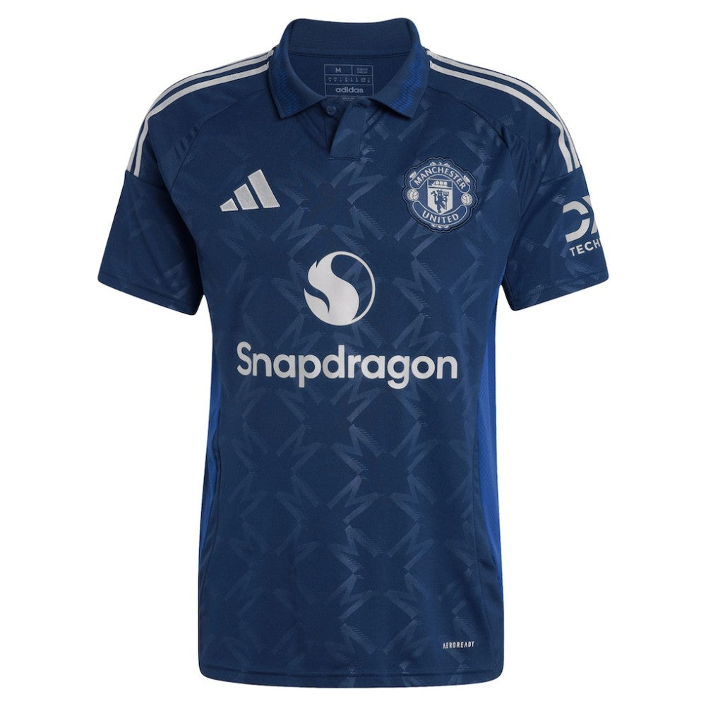 Manchester United 2024/25 Away Replica Custom Jersey Navy - Adidas