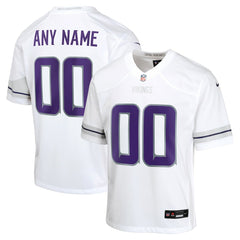 Minnesota Vikings Nike Youth Alternate Custom Game Jersey