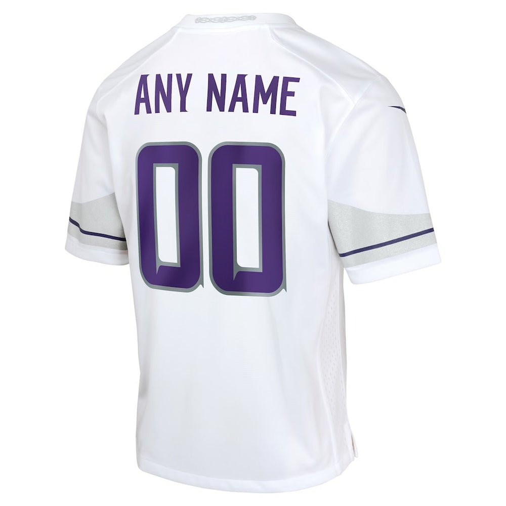 Minnesota Vikings Nike Youth Alternate Custom Game Jersey