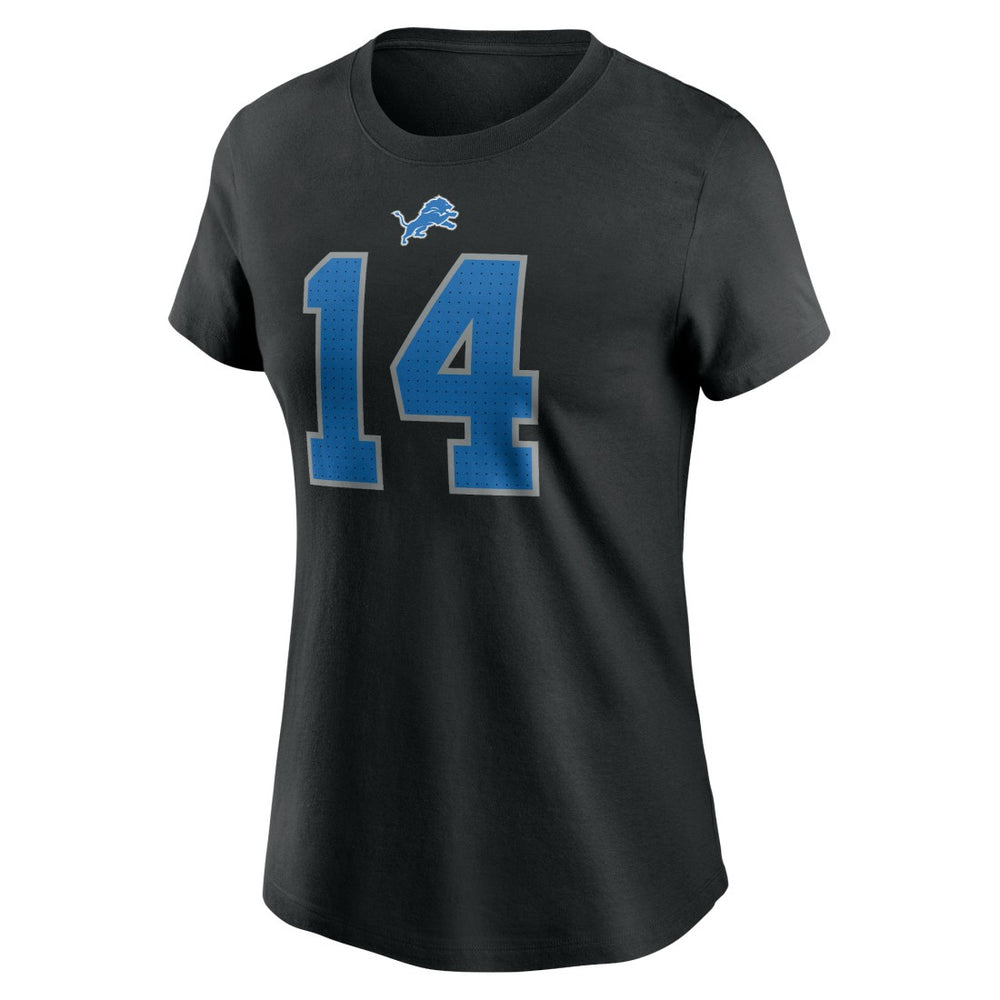 Detroit Lions Nike Amon-Ra St. Brown  Women's Player Name & Number T-Shirt