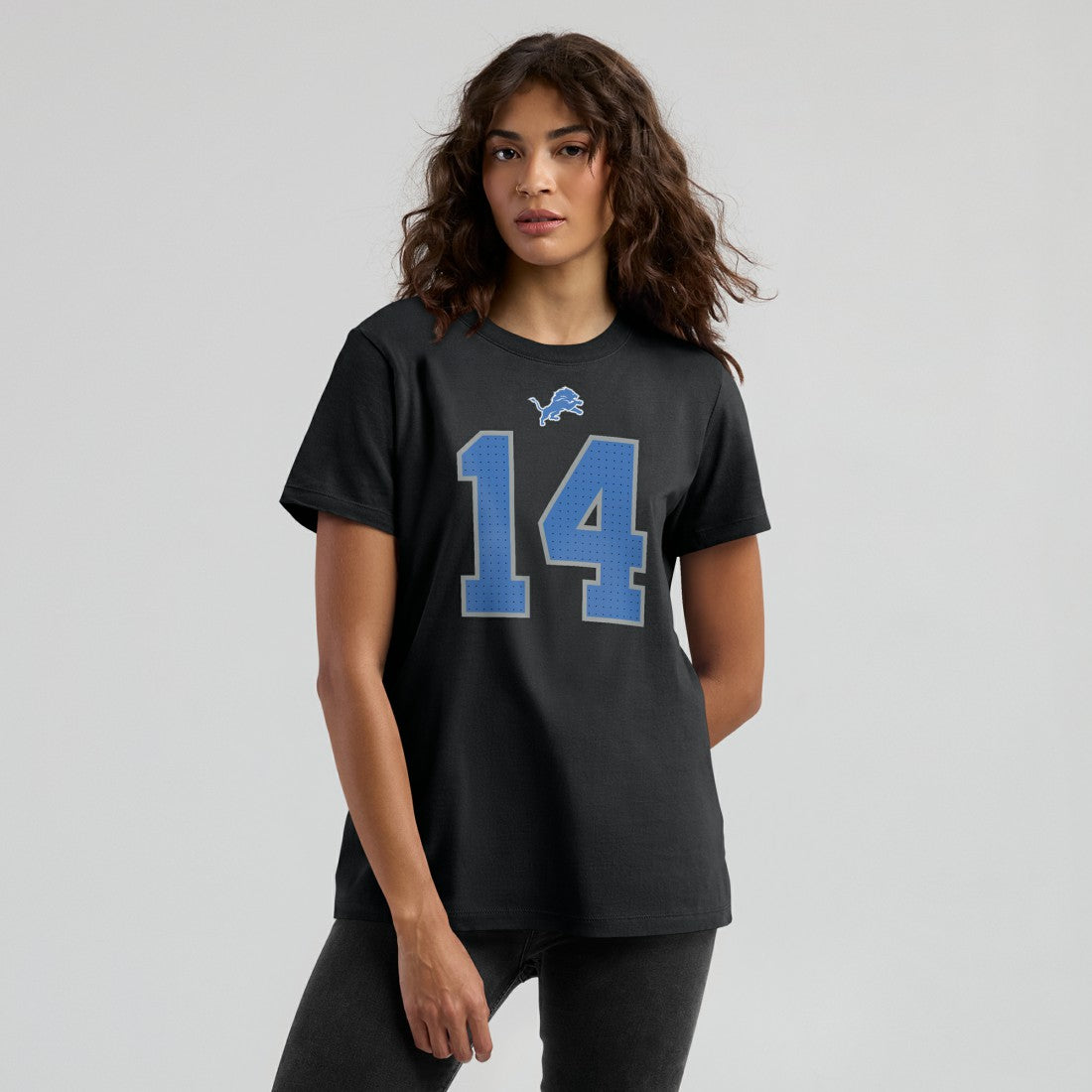 Detroit Lions Nike Amon-Ra St. Brown  Women's Player Name & Number T-Shirt