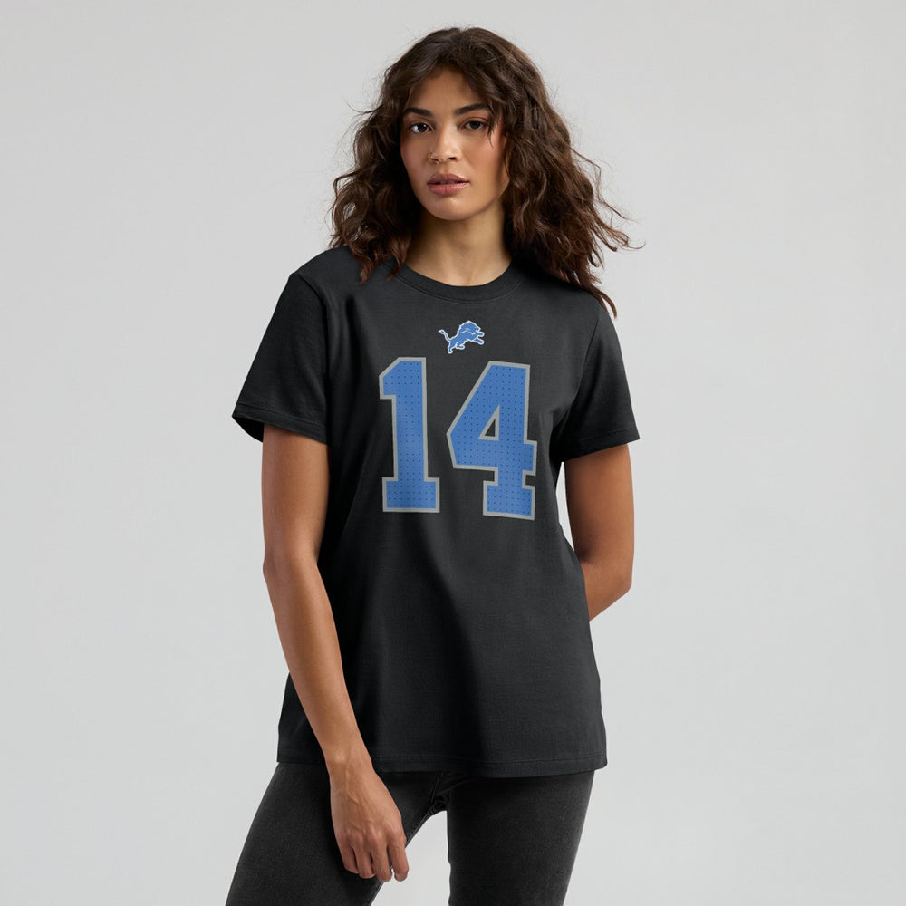 Detroit Lions Nike Amon-Ra St. Brown  Women's Player Name & Number T-Shirt
