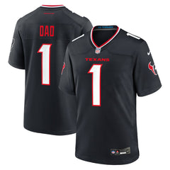Houston Texans Nike #1 Dad Game Jersey