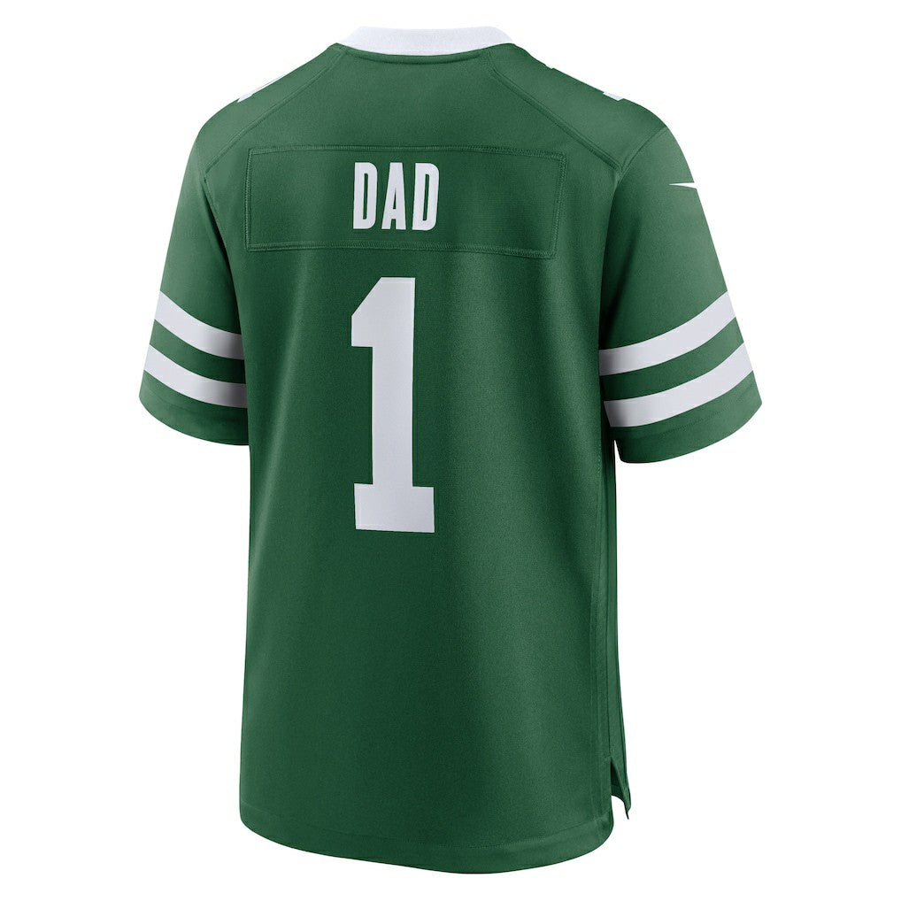 New York Jets Nike #1 Dad Game Jersey