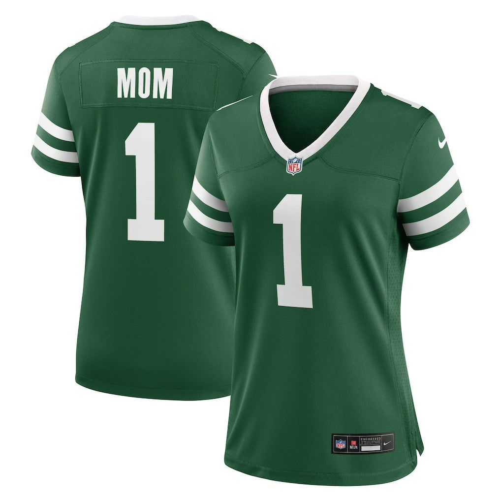 New York Jets Nike Women's #1 Mom Game Jersey