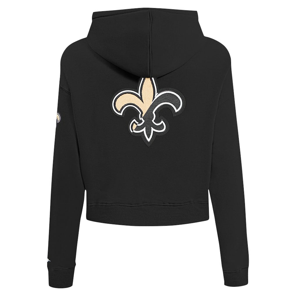 New Orleans Saints  Pro Standard Women's Split Logo Full-Zip Hoodie