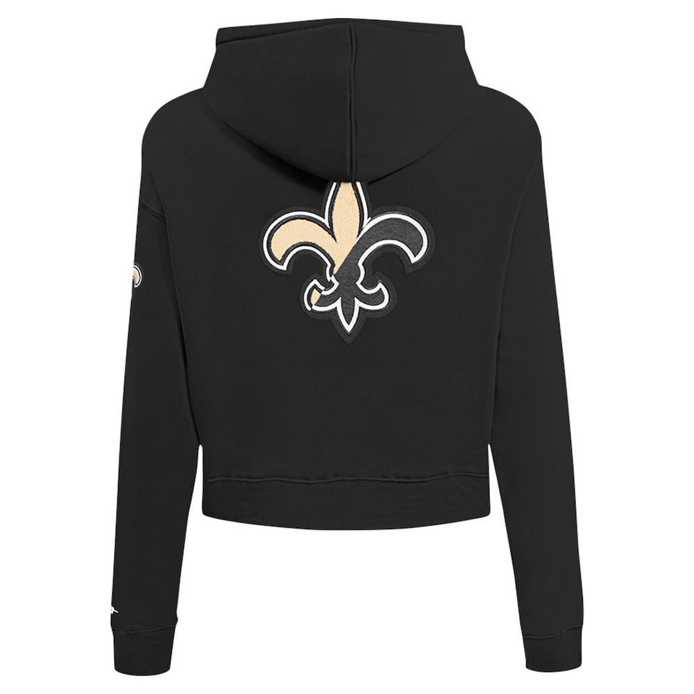 New Orleans Saints  Pro Standard Women's Split Logo Full-Zip Hoodie