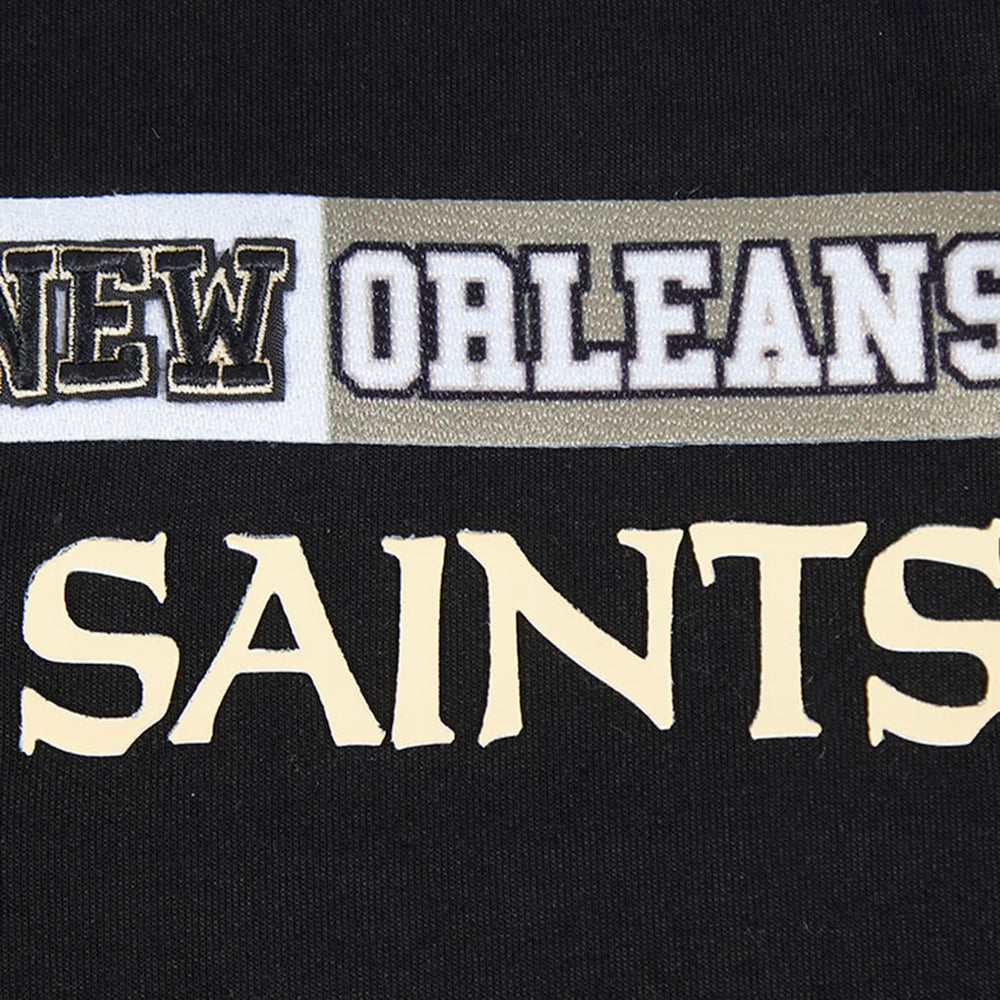 New Orleans Saints  Pro Standard Women's Split Logo Full-Zip Hoodie