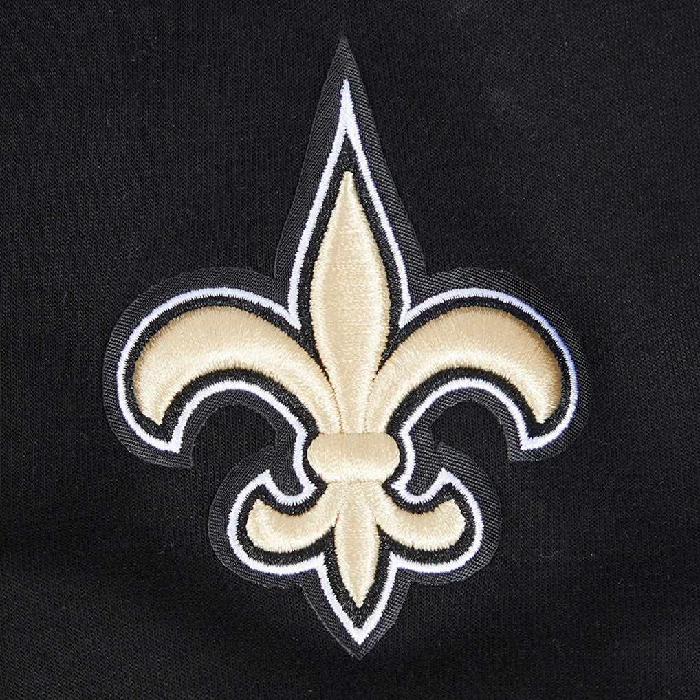 New Orleans Saints  Pro Standard Women's Split Logo Full-Zip Hoodie