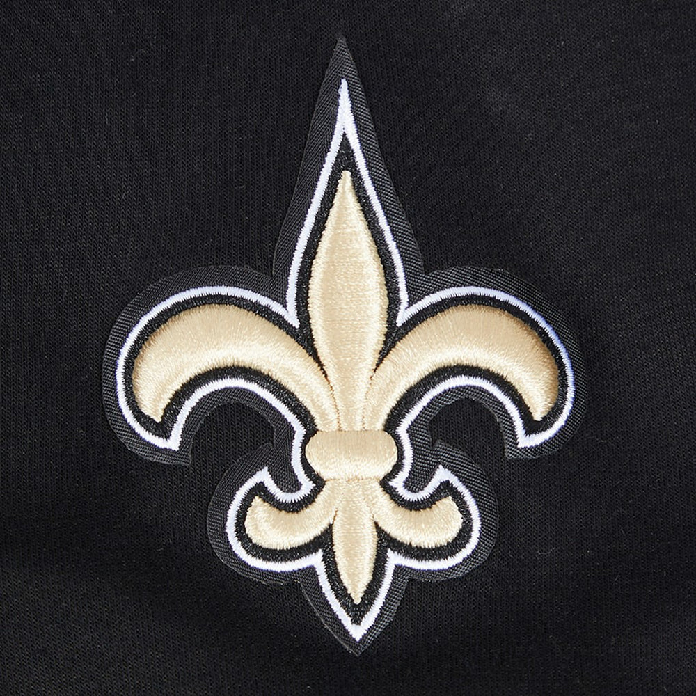 New Orleans Saints  Pro Standard Women's Split Logo Full-Zip Hoodie
