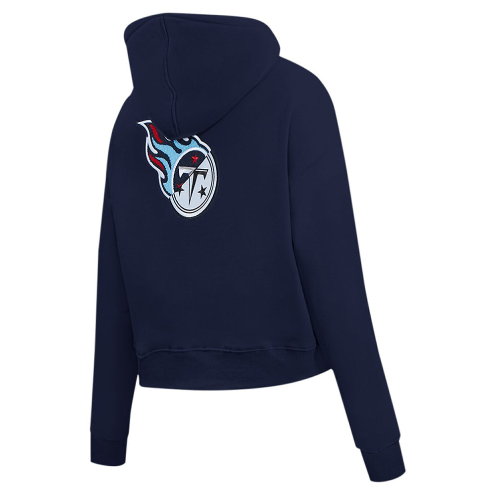 Tennessee Titans  Pro Standard Women's Split Logo Full-Zip Hoodie