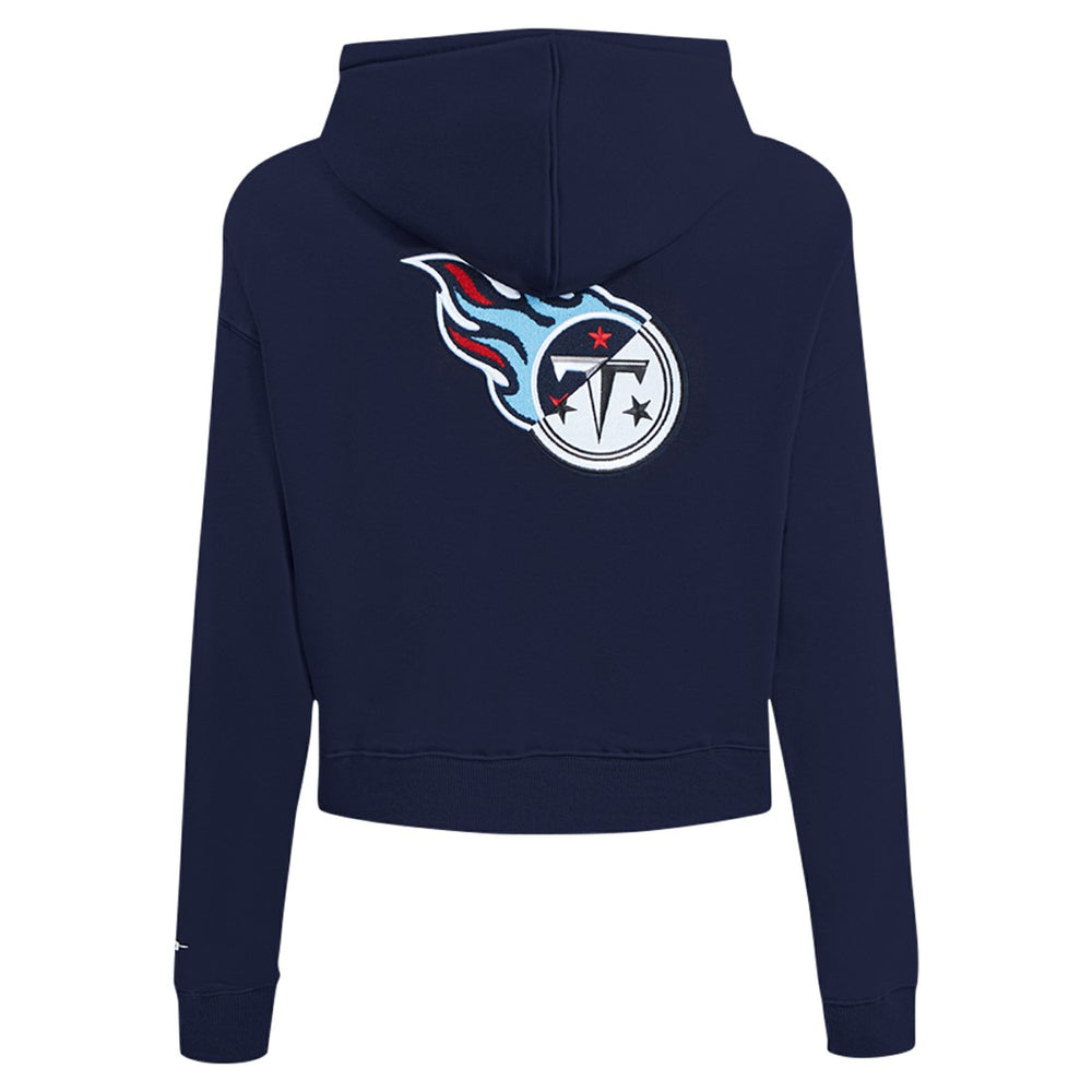 Tennessee Titans  Pro Standard Women's Split Logo Full-Zip Hoodie