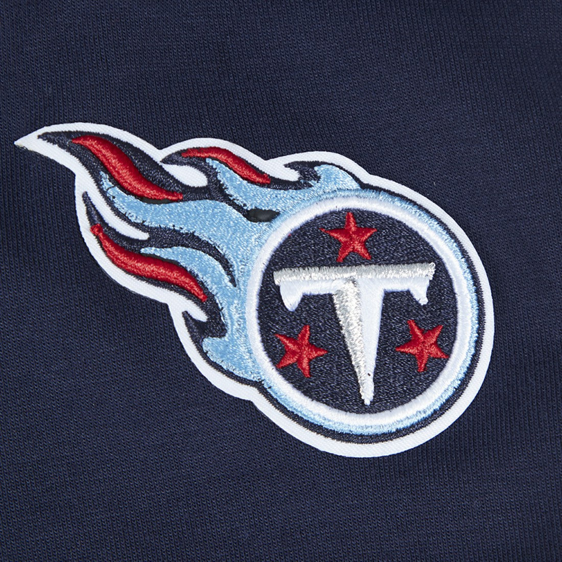 Tennessee Titans  Pro Standard Women's Split Logo Full-Zip Hoodie