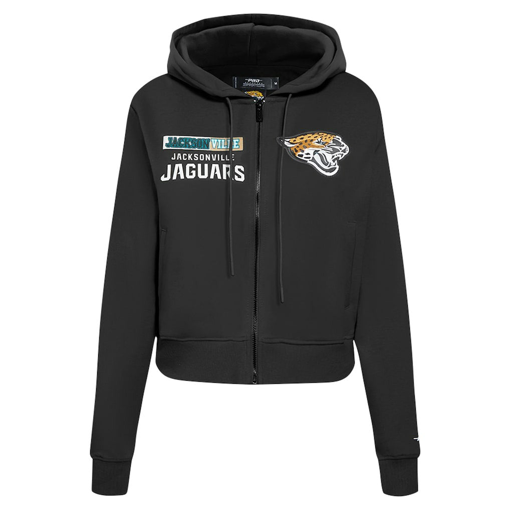 Jacksonville Jaguars  Pro Standard Women's Split Logo Full-Zip Hoodie