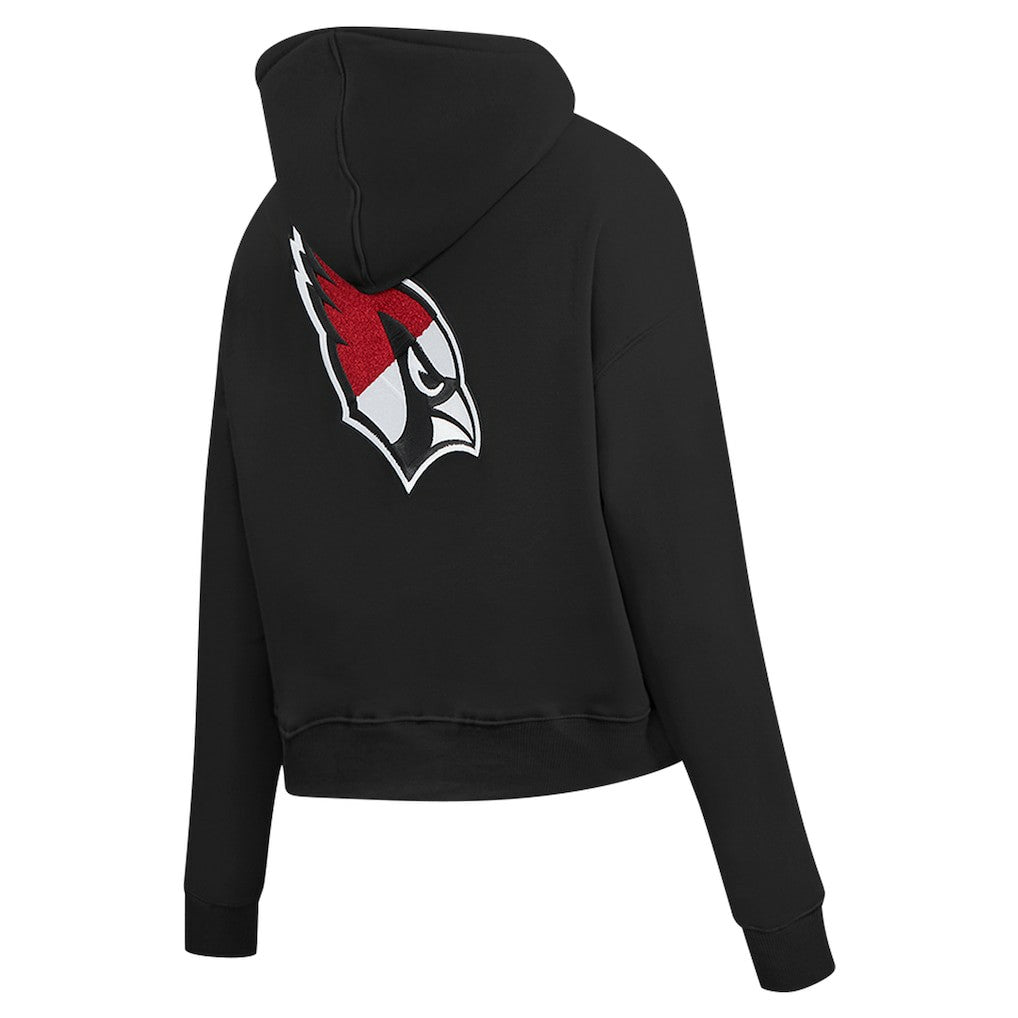 Arizona Cardinals  Pro Standard Women's Split Logo Full-Zip Hoodie