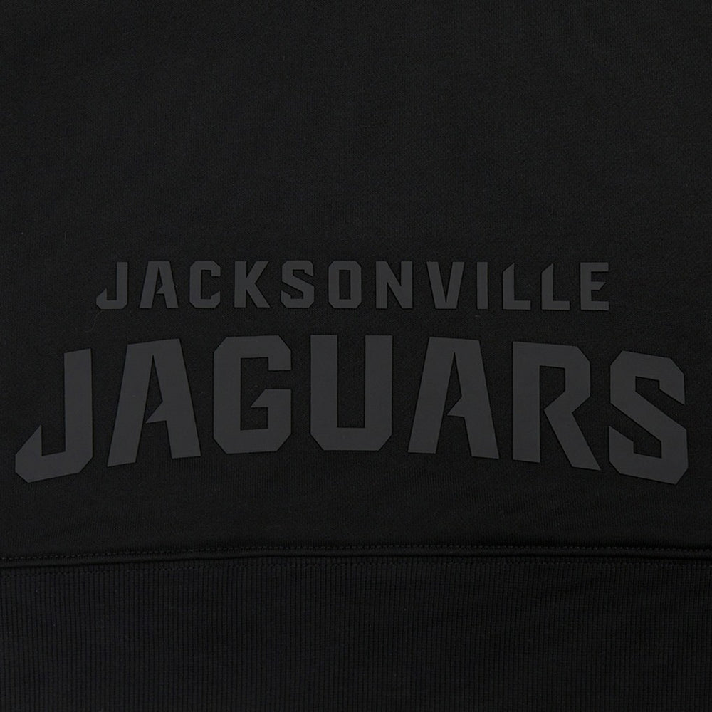 Jacksonville Jaguars  Pro Standard Women's Jeweled Cropped Pullover Hoodie