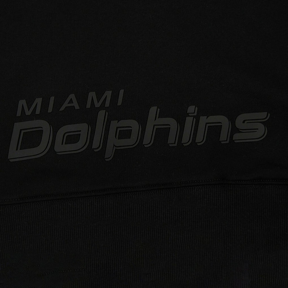 Miami Dolphins  Pro Standard Women's Jeweled Cropped Pullover Hoodie