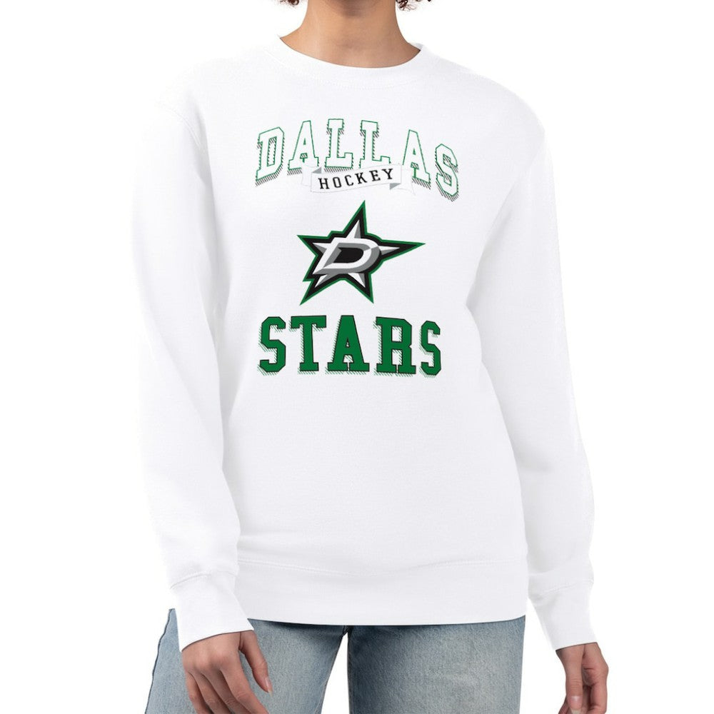 Dallas Stars G-III 4Her by Carl Banks Women's Team Logo Tri-Blend Fleece Pullover Sweatshirt Discount