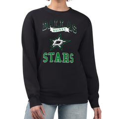 Dallas Stars G-III 4Her by Carl Banks Women's Team Logo Tri-Blend Fleece Pullover Sweatshirt Discount