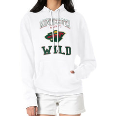 Minnesota Wild G-III 4Her by Carl Banks Women's Team Logo Tri-Blend Fleece Pullover Hoodie Discount