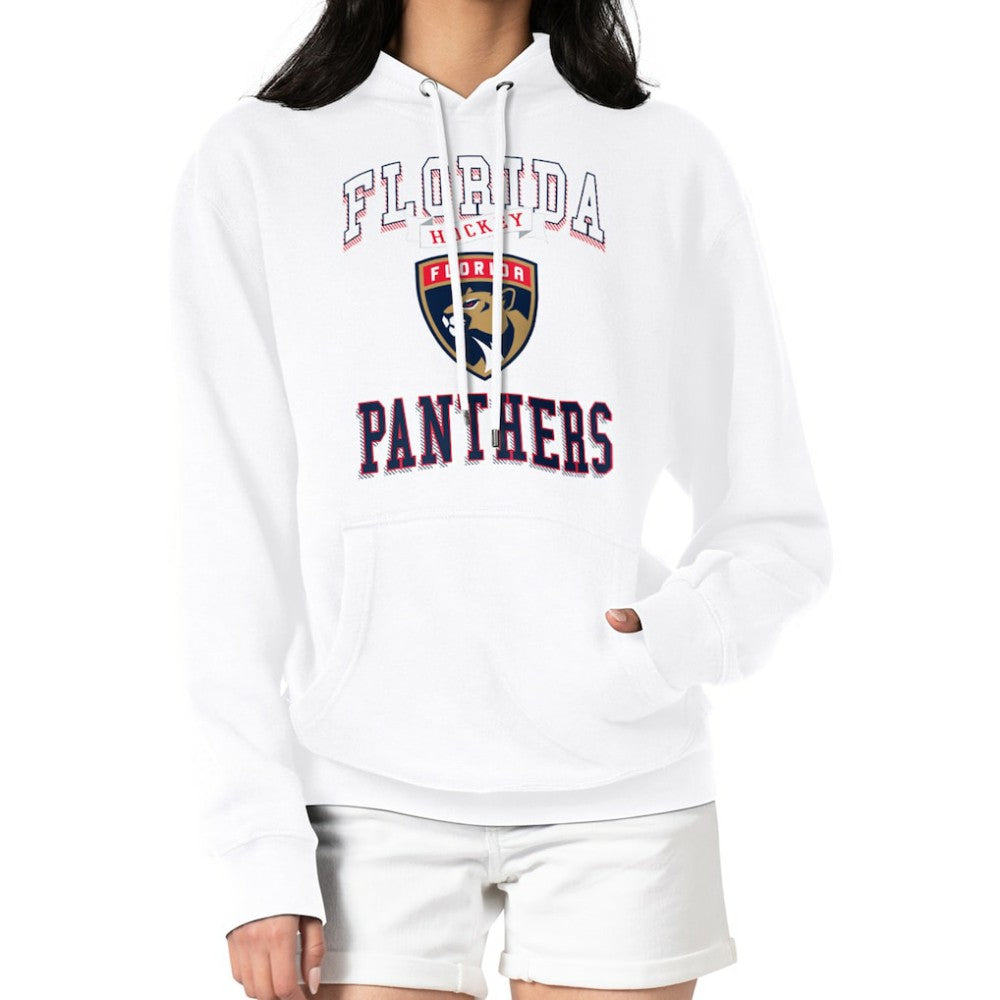 Florida Panthers G-III 4Her by Carl Banks Women's Team Logo Tri-Blend Fleece Pullover Hoodie For Sale