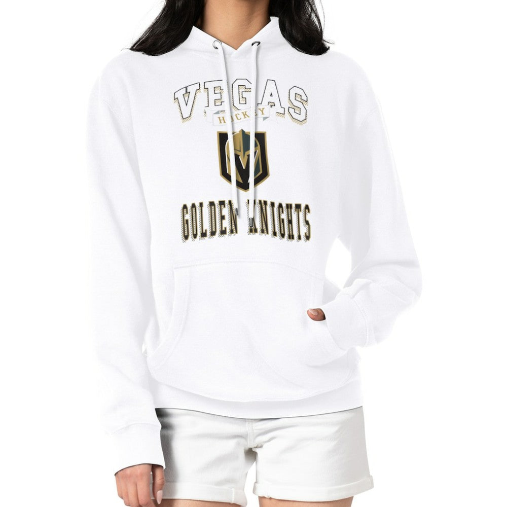 Vegas Golden Knights G-III 4Her by Carl Banks Women's Team Logo Tri-Blend Fleece Pullover Hoodie Outlet