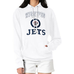 Winnipeg Jets G-III 4Her by Carl Banks Women's Team Logo Tri-Blend Fleece Pullover Hoodie Discount