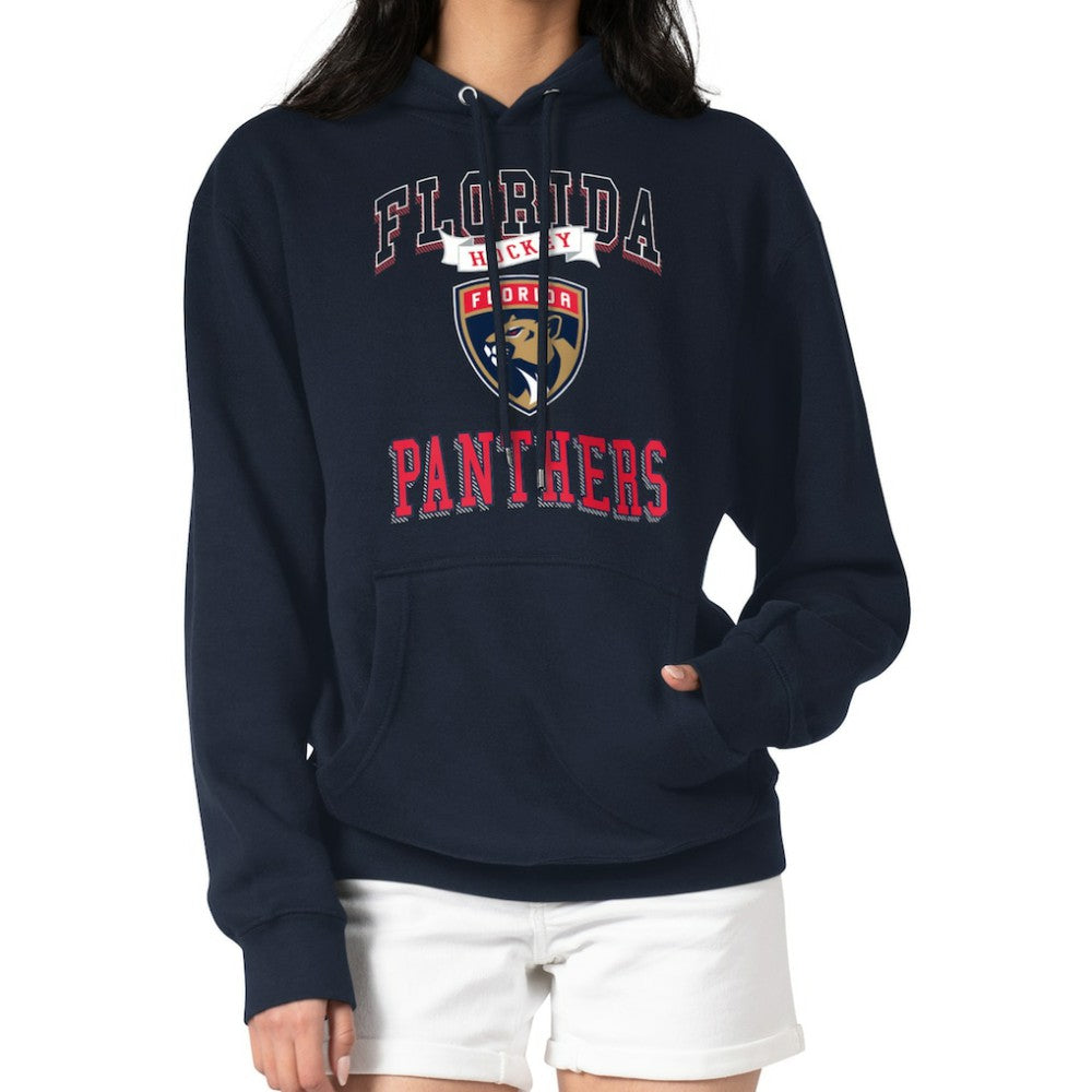 Florida Panthers G-III 4Her by Carl Banks Women's Team Logo Tri-Blend Fleece Pullover Hoodie Online
