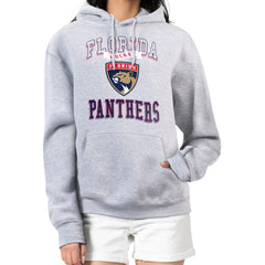 Florida Panthers G-III 4Her by Carl Banks Women's Team Logo Tri-Blend Fleece Pullover Hoodie Outlet