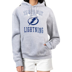 Tampa Bay Lightning G-III 4Her by Carl Banks Women's Team Logo Tri-Blend Fleece Pullover Hoodie Discount