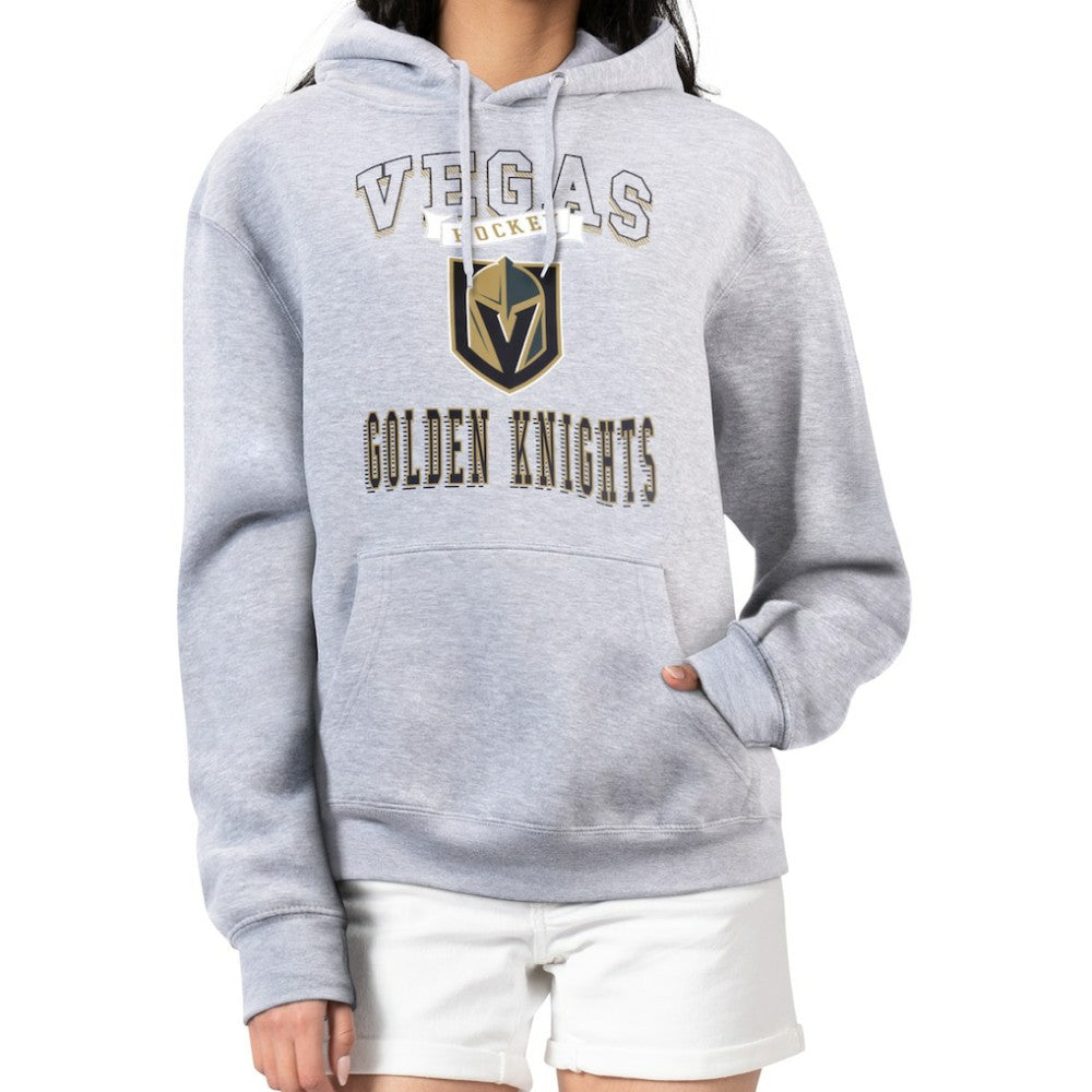 Vegas Golden Knights G-III 4Her by Carl Banks Women's Team Logo Tri-Blend Fleece Pullover Hoodie Sale