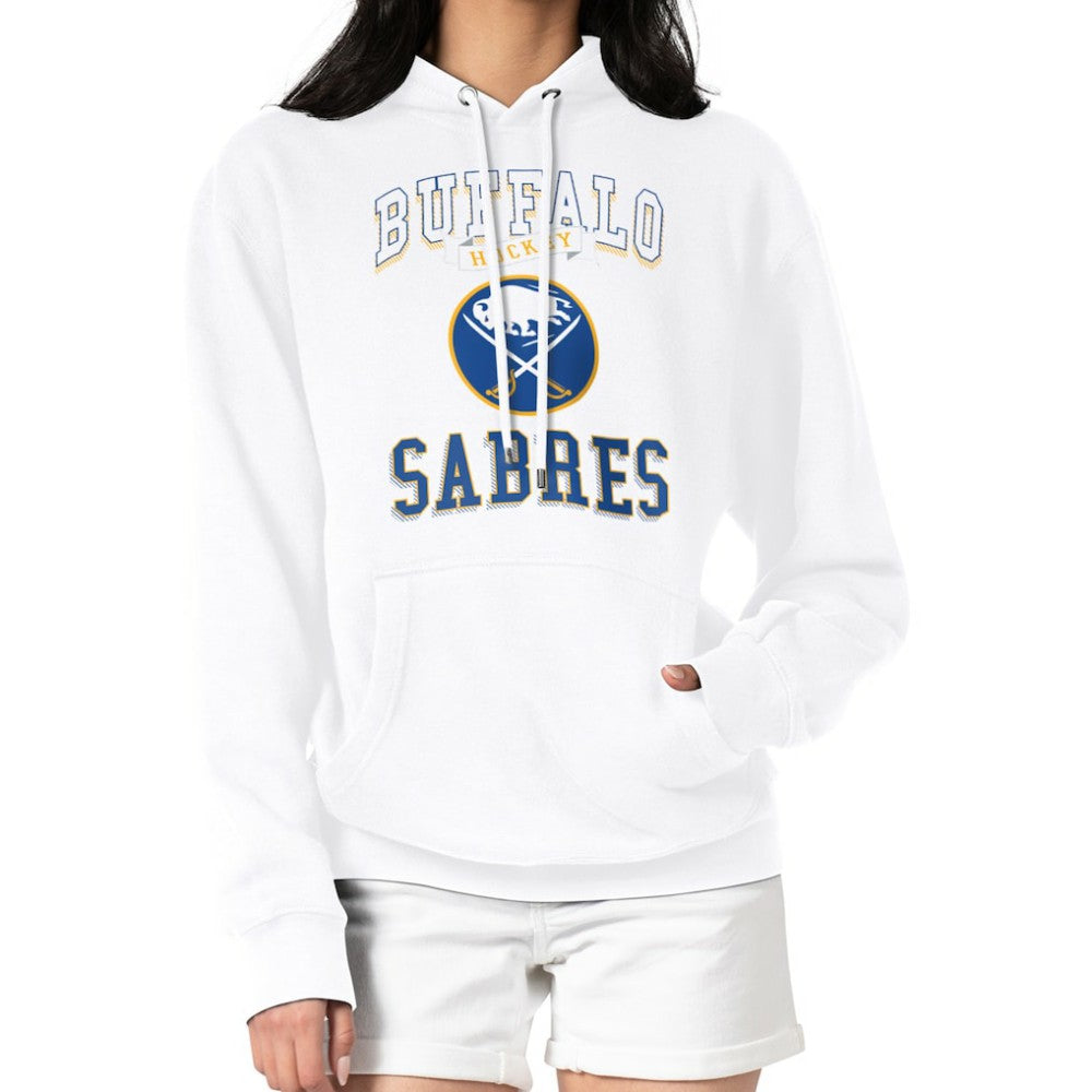 Buffalo Sabres G-III 4Her by Carl Banks Women's Team Logo Tri-Blend Fleece Pullover Hoodie For Sale