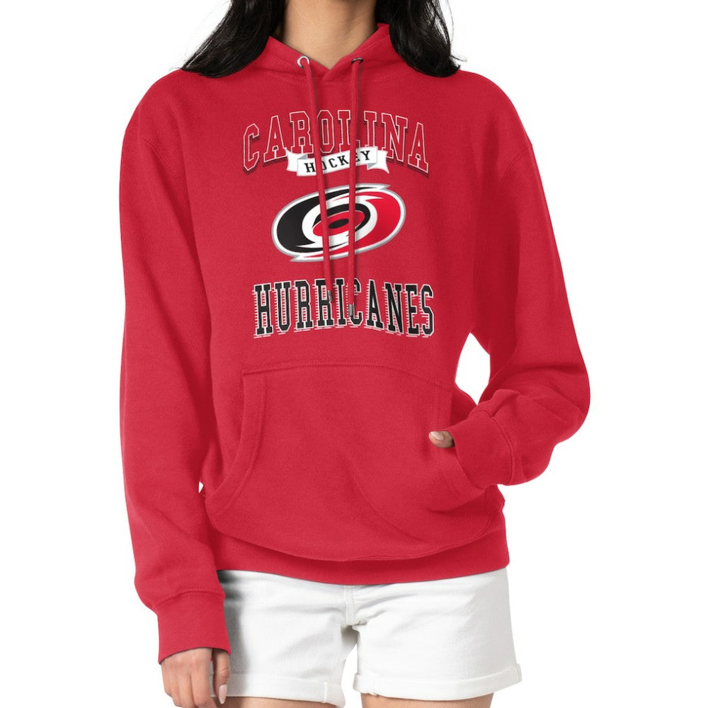 Carolina Hurricanes G-III 4Her by Carl Banks Women's Team Logo Tri-Blend Fleece Pullover Hoodie Discount