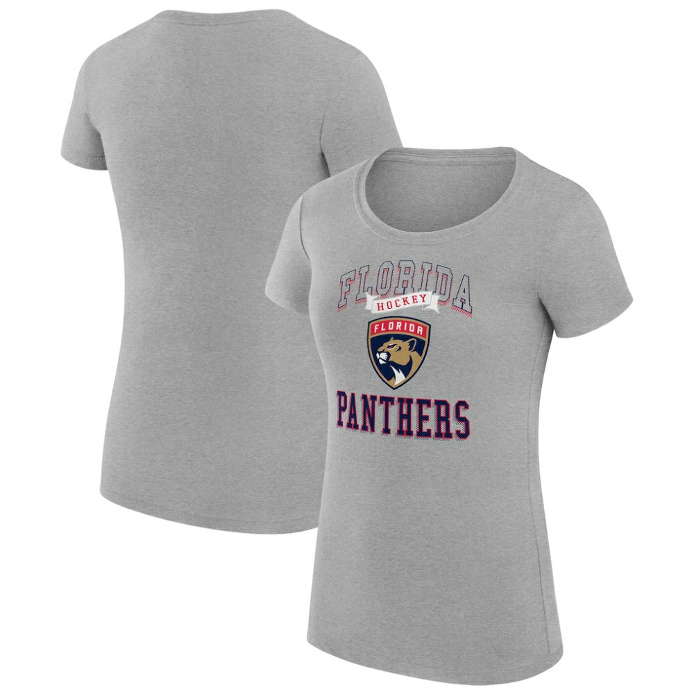 Florida Panthers G-III 4Her by Carl Banks Women's Super-Slim Fit Lightweight Team Logo Graphic T-Shirt For Sale