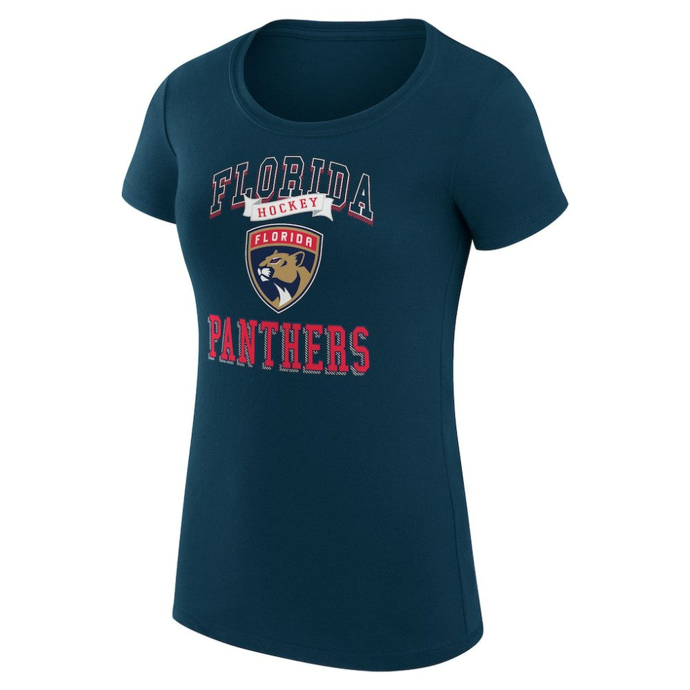 Florida Panthers G-III 4Her by Carl Banks Women's Super-Slim Fit Lightweight Team Logo Graphic T-Shirt Online