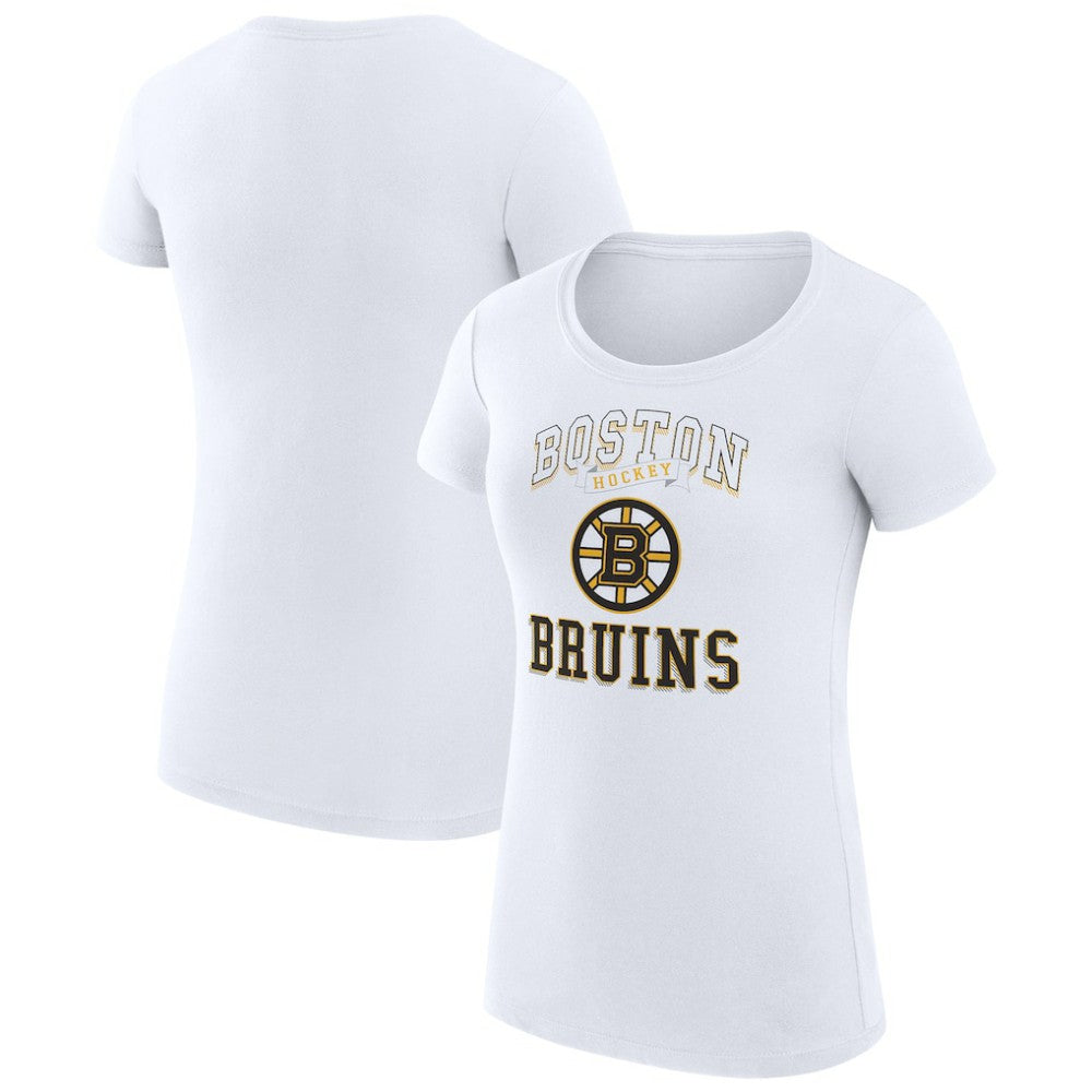 Boston Bruins G-III 4Her by Carl Banks Women's Super-Slim Fit Lightweight Team Logo Graphic T-Shirt Discount
