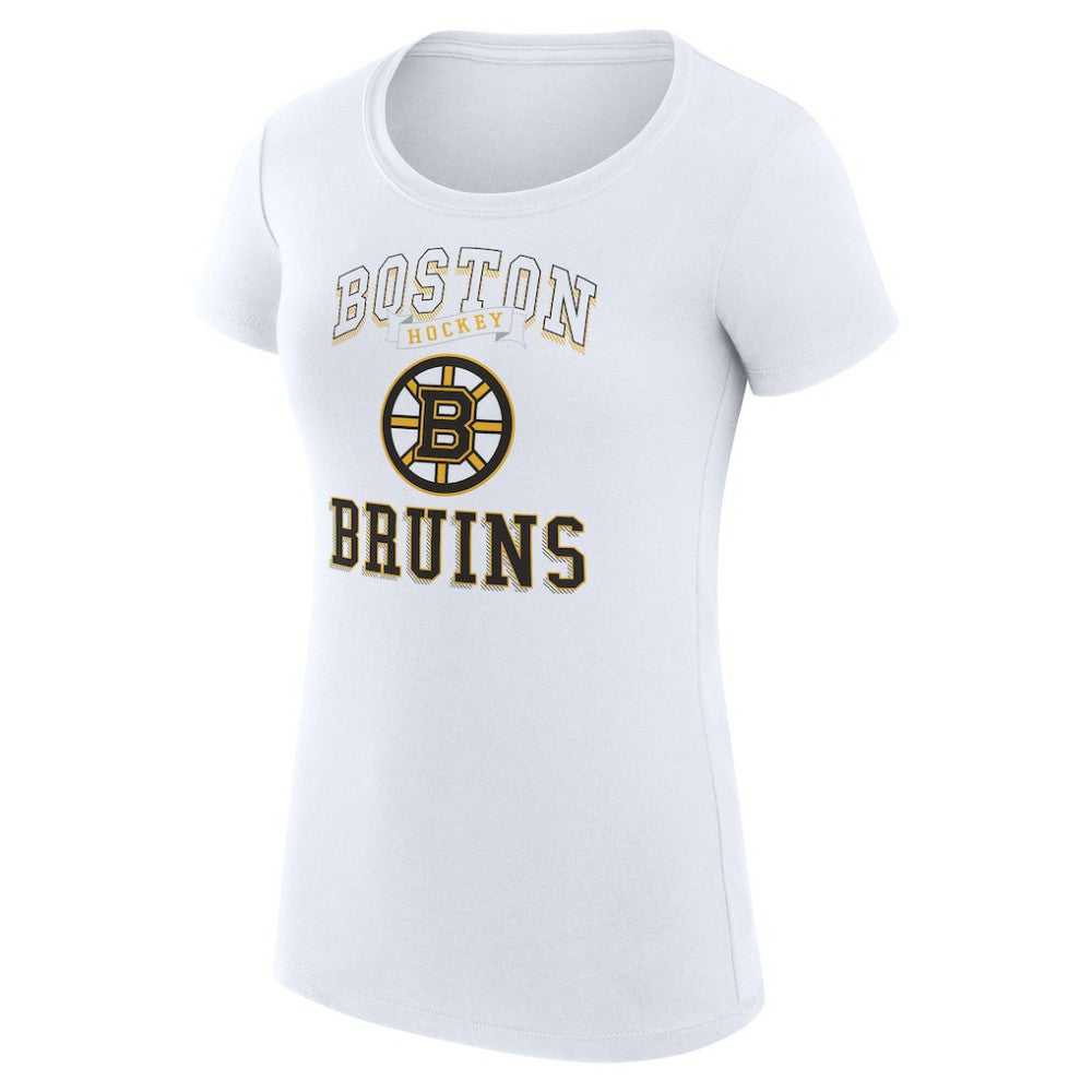 Boston Bruins G-III 4Her by Carl Banks Women's Super-Slim Fit Lightweight Team Logo Graphic T-Shirt Discount
