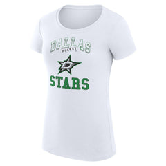 Dallas Stars G-III 4Her by Carl Banks Women's Super-Slim Fit Lightweight Team Logo Graphic T-Shirt Discount