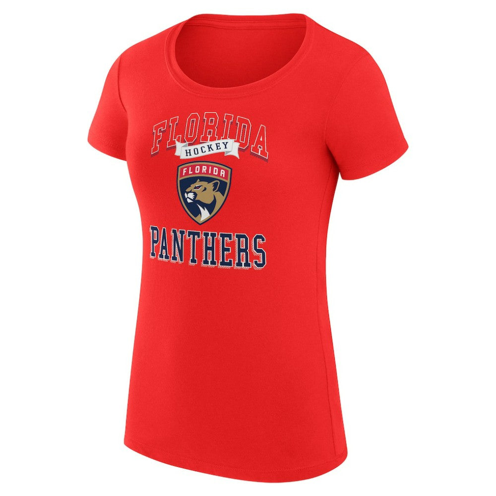 Florida Panthers G-III 4Her by Carl Banks Women's Super-Slim Fit Lightweight Team Logo Graphic T-Shirt Sale