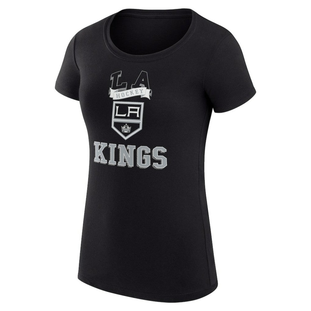 Los Angeles Kings G-III 4Her by Carl Banks Women's Super-Slim Fit Lightweight Team Logo Graphic T-Shirt Discount